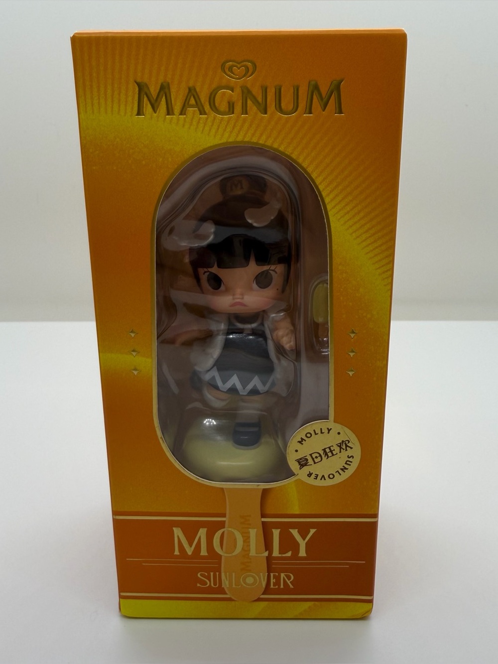 New Pop Mart x Magnum Molly Sunlover Collectible Figurine